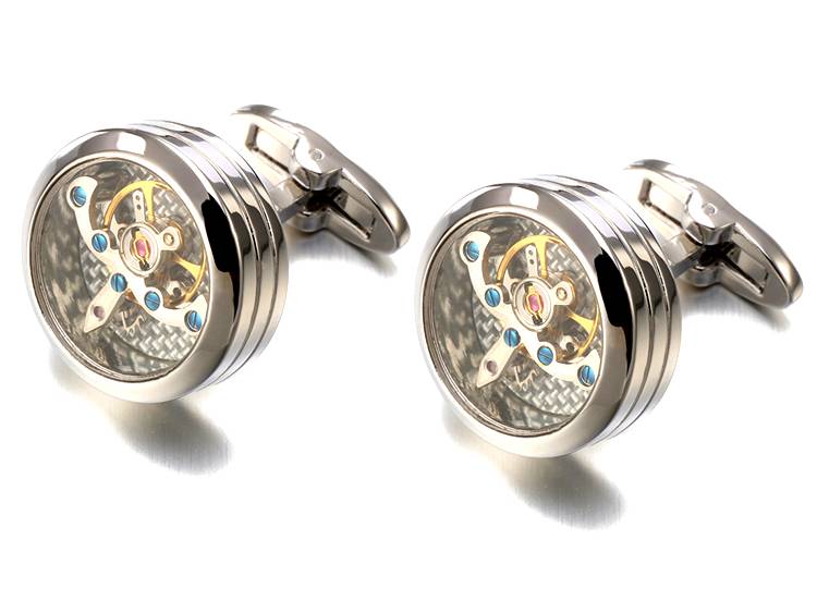 Men's Solid Multicoloured Cufflinks Men's Solid Multicoloured Cufflinks