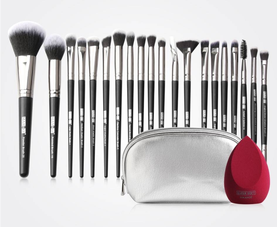 Makeup Brushes with Case 12/18/20 Pcs Set Makeup Brushes with Case 12/18/20 Pcs Set