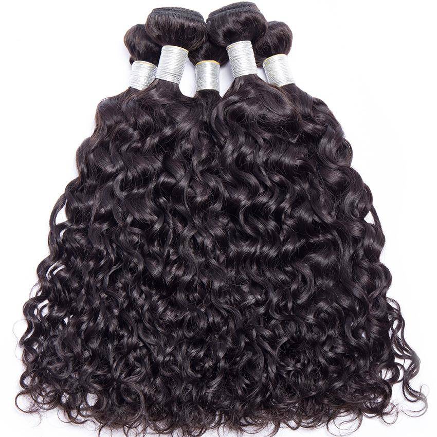 Malaysian Water Wave Black Hair Bundles
