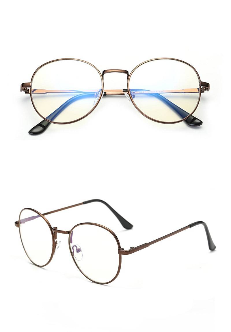 Unisex Anti-Blue Light Round Glasses Unisex Anti-Blue Light Round Glasses