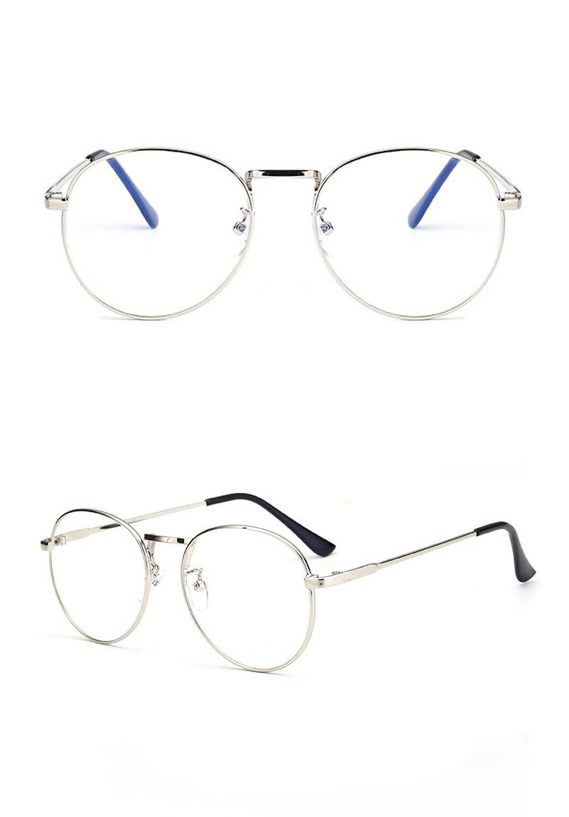 Unisex Anti-Blue Light Round Glasses Unisex Anti-Blue Light Round Glasses