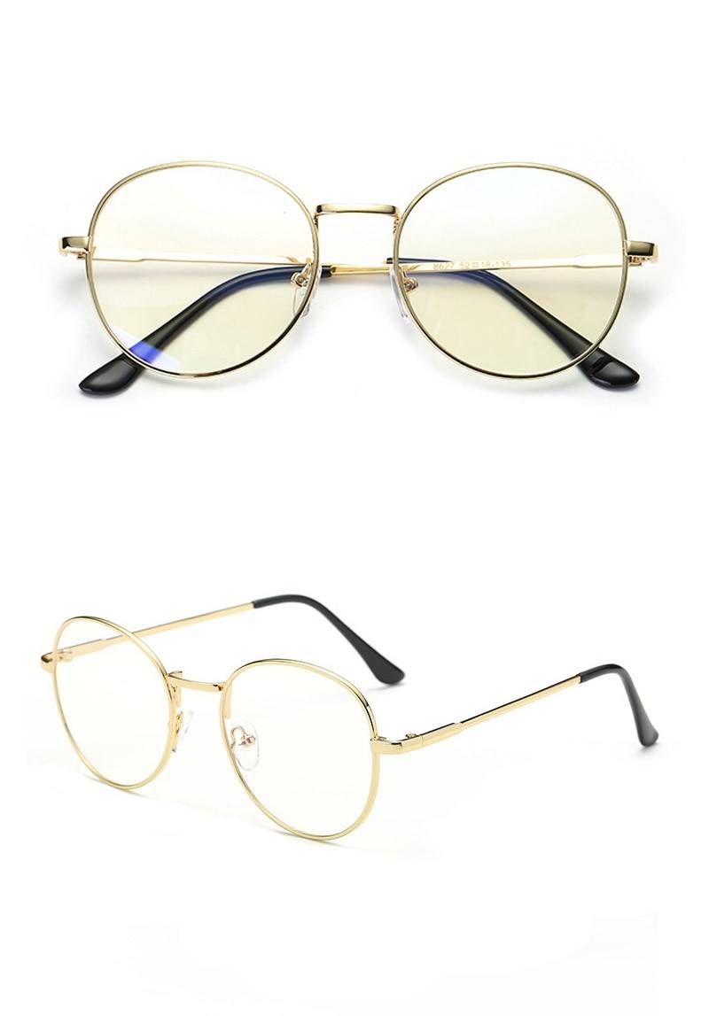 Unisex Anti-Blue Light Round Glasses Unisex Anti-Blue Light Round Glasses