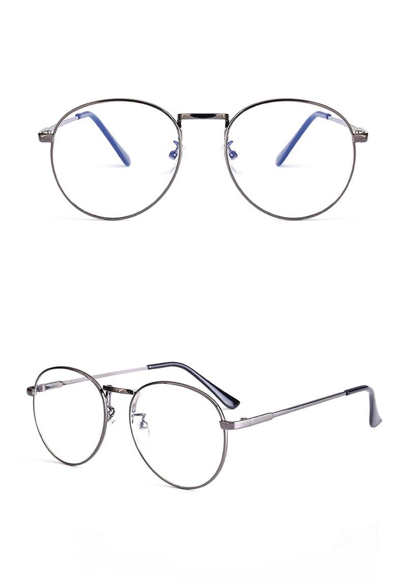 Unisex Anti-Blue Light Round Glasses Unisex Anti-Blue Light Round Glasses