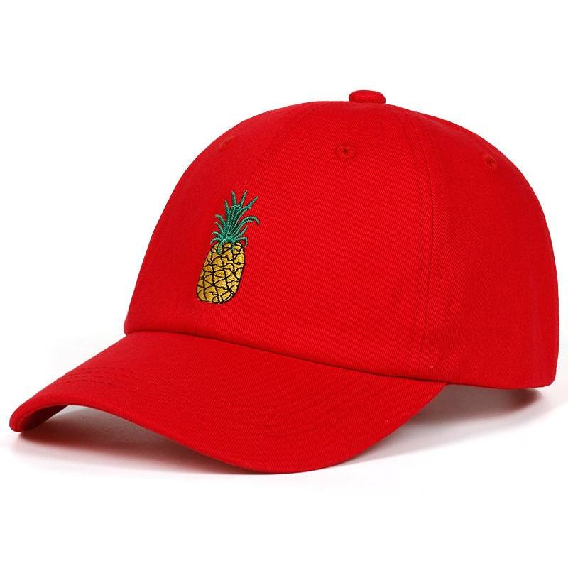 Cute Style Pineapple Embroidered Baseball Cap Cute Style Pineapple Embroidered Baseball Cap